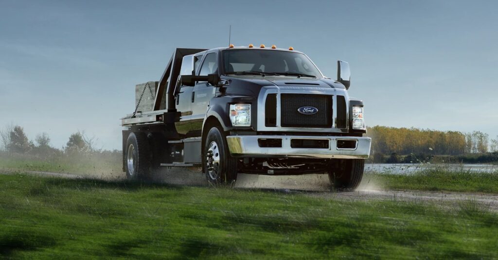 2023 Ford F-750 towing capacity
